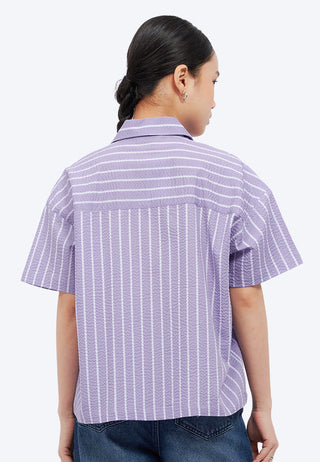 Textured Stripes Shirt