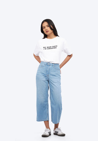 Culotte Denim Pants