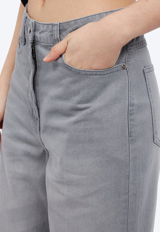 Culotte Denim Pants