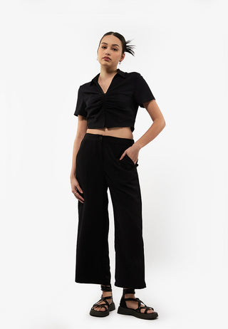 Basic Wide Leg Culottes