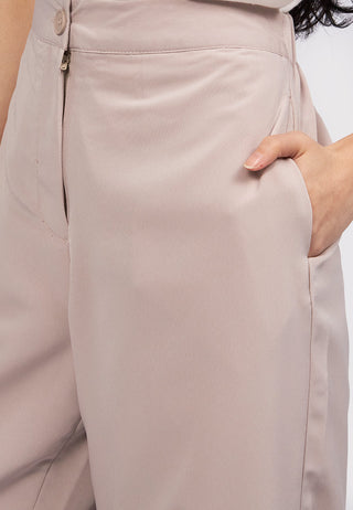 Basic Culotte with Elastic Waist