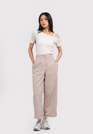 Basic Culotte with Elastic Waist