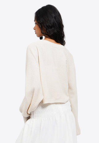 Knitted Long Sleeve Bolero