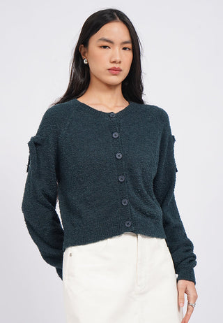 Long Sleeve Brushed Cardigan