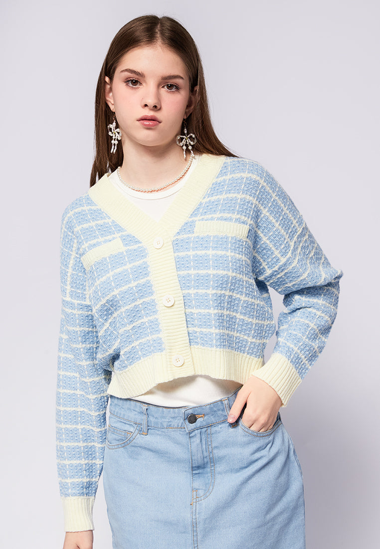 Color Box Cardigan Long Sleeve Tweed Cardigan – COLORBOX - Indonesia