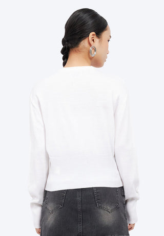 Snap Button Long Sleeve Cardigan