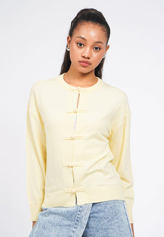 Oversized Cheongsam Cardigan
