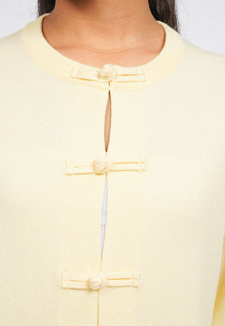 Oversized Cheongsam Cardigan