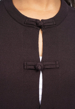 Oversized Cheongsam Cardigan
