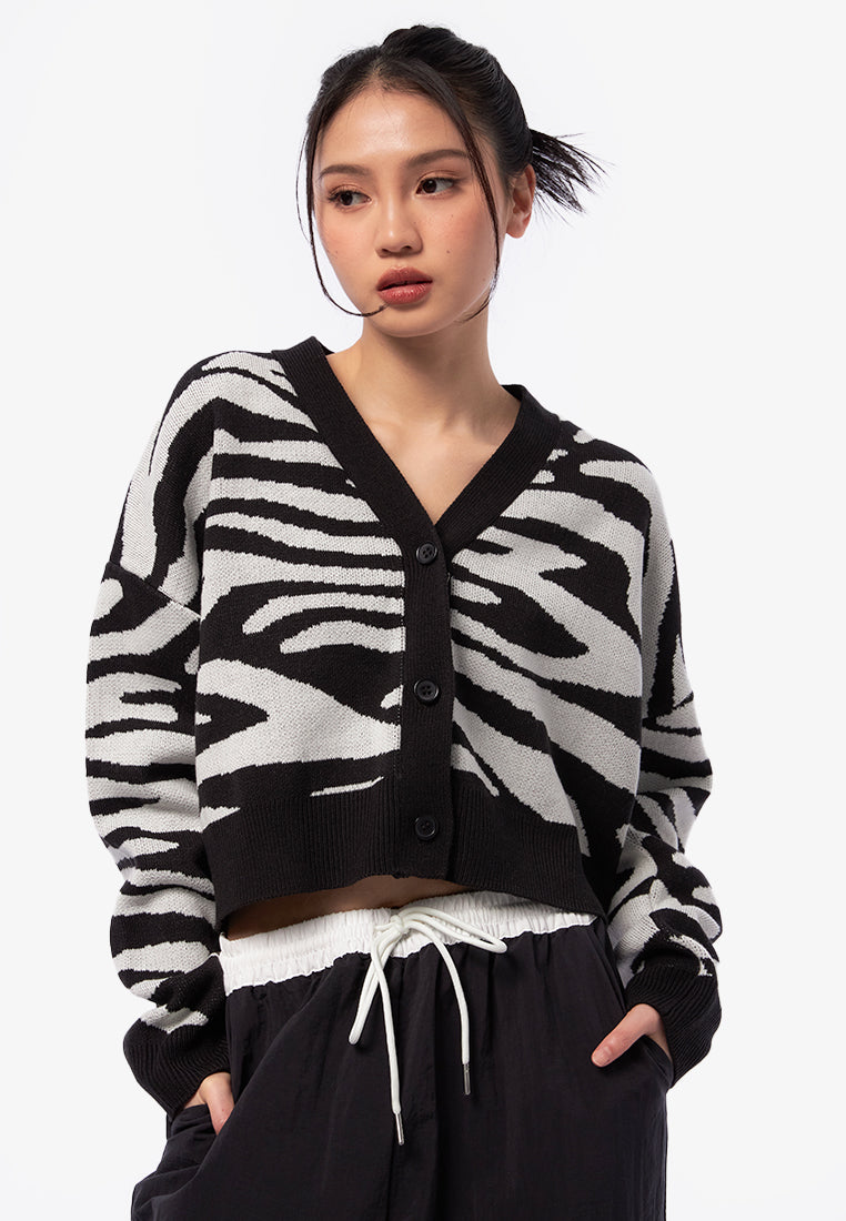 Color Box Cardigan Printed Long Sleeve Cardigan – COLORBOX - Indonesia