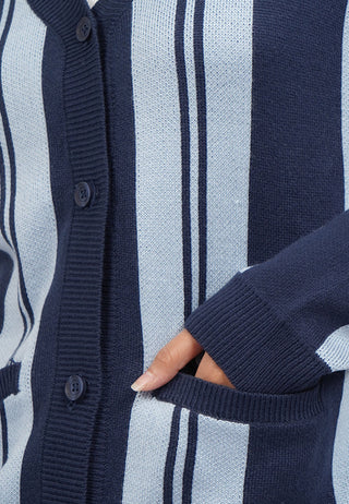 Long Sleeve Retro Cardigan