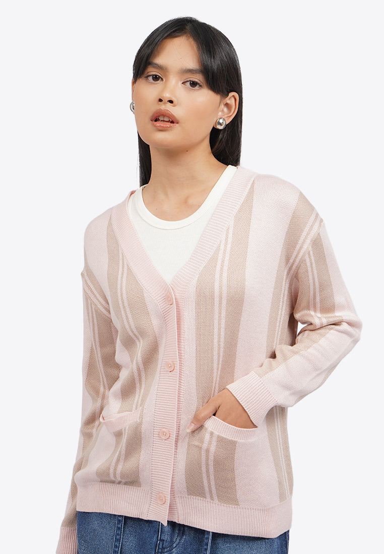 Color Box Cardigan Long Sleeve Retro Cardigan – COLORBOX - Indonesia