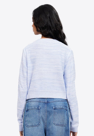 Button Up Round Neck Cardigan