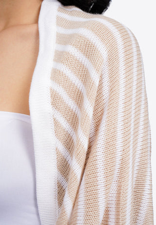 Stripes Knit Bolero