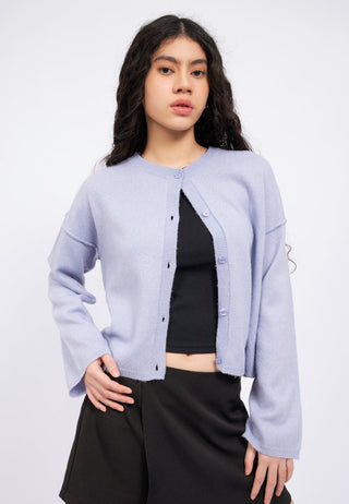 Long Sleeve Brushed Cardigan