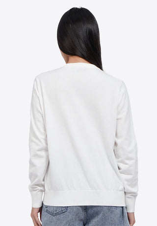 Embroidered Knit Cardigan