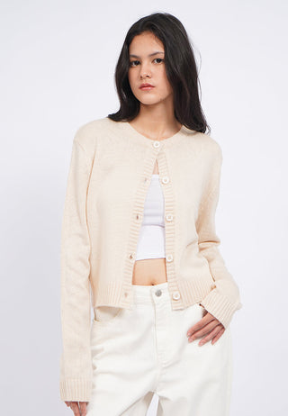 Buttoned Up Long Sleeve Cardigan