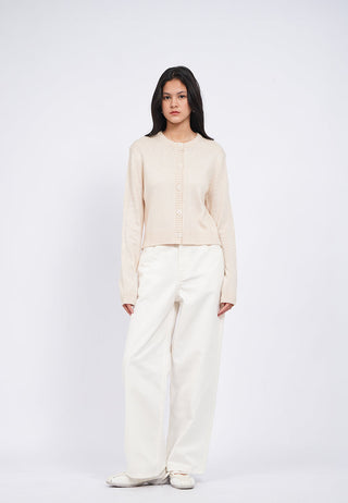 Buttoned Up Long Sleeve Cardigan