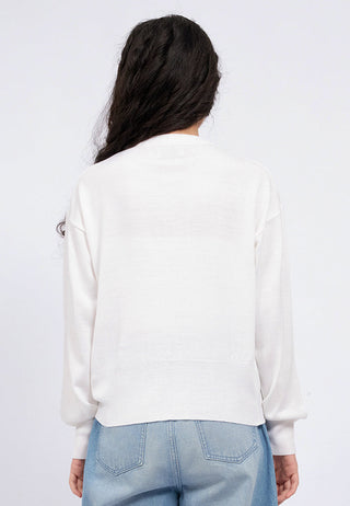 Heart Button Long Sleeve Cardigan