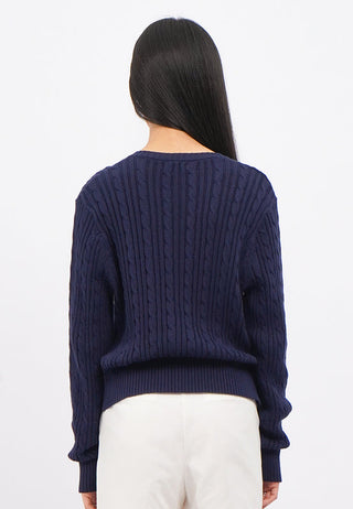 Long Sleeve Cable Knit Cardigan