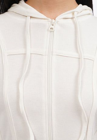 Zipped Up Hoodie Jacket