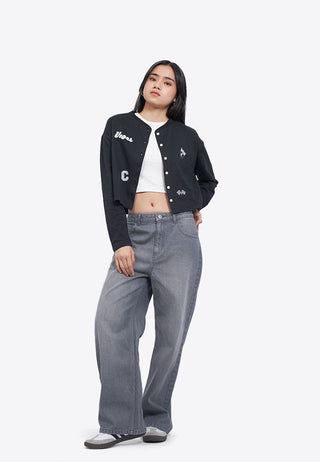 Button Up Patches Cardigan