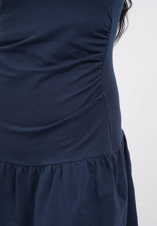 Side Ruched Sleeveless Mini Dress