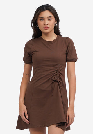 Side Ruched Mini Dress