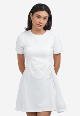 Side Ruched Mini Dress