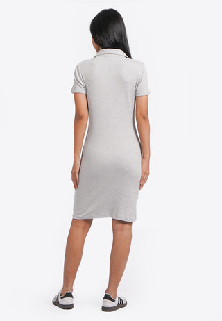 Fitted Short Sleeve Mini Dress