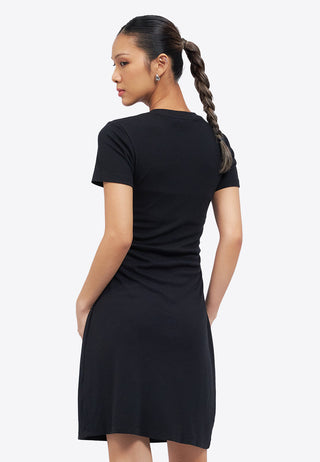 Side Ruched Fitted Mini Dress