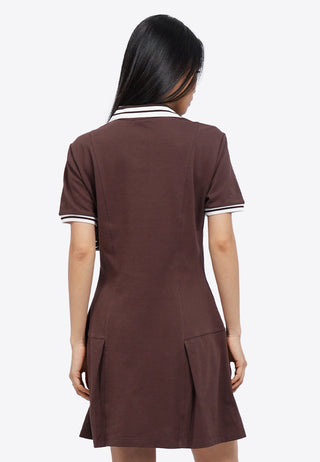 Contrast Rib Mini Dress