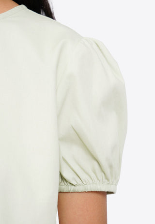 Puff Sleeve Tiered Mini Dress