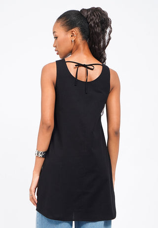 Sleeveless Loose Mini Dress