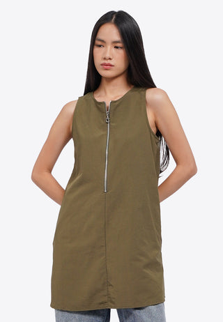 Parachute Sleeveless Mini Dress