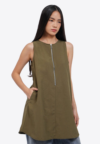 Parachute Sleeveless Mini Dress
