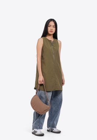 Parachute Sleeveless Mini Dress