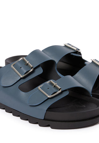 Double Buckle Sandals