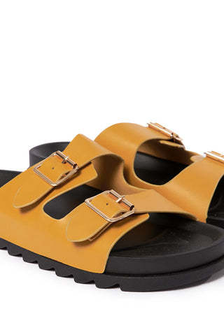 Double Buckle Sandals