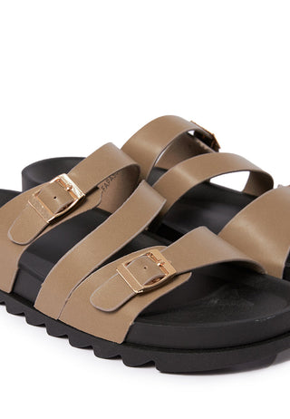 Triple Straps Sandals