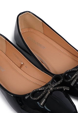 Black Flat Shoes