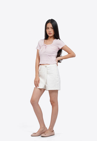 Dusty Pink Ballerina Flats