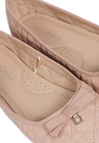 Dusty Pink Ballerina Flats