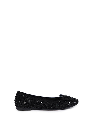 Black Flat Shoes
