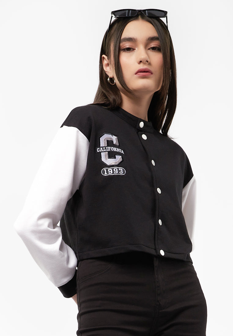 Cropped Racing Jacket – COLORBOX - Indonesia
