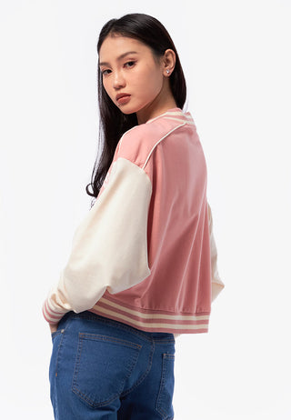 Cropped Varsity Jacket