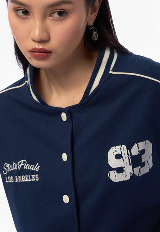 Cropped Varsity Jacket