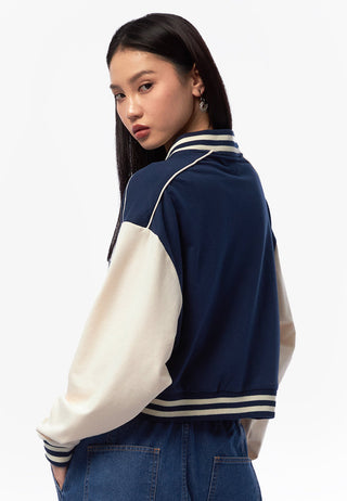 Cropped Varsity Jacket