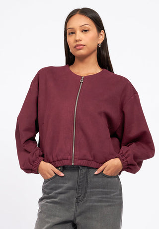 Oversized Suede Jacket