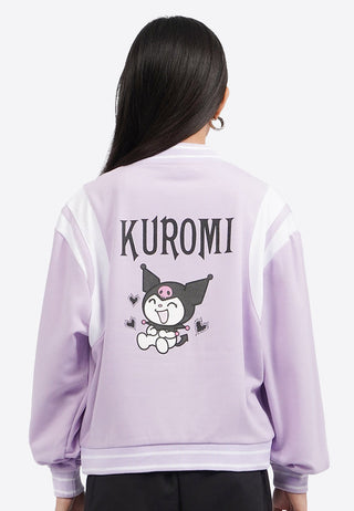 Kuromi Long Sleeve Varsity Jacket